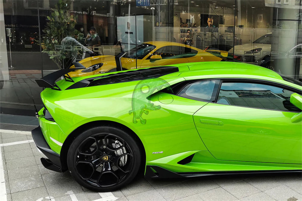 Carbon Fiber Side Skirt Blades for Lamborghini Huracan LP610/LP580 - Originali Aero Style
