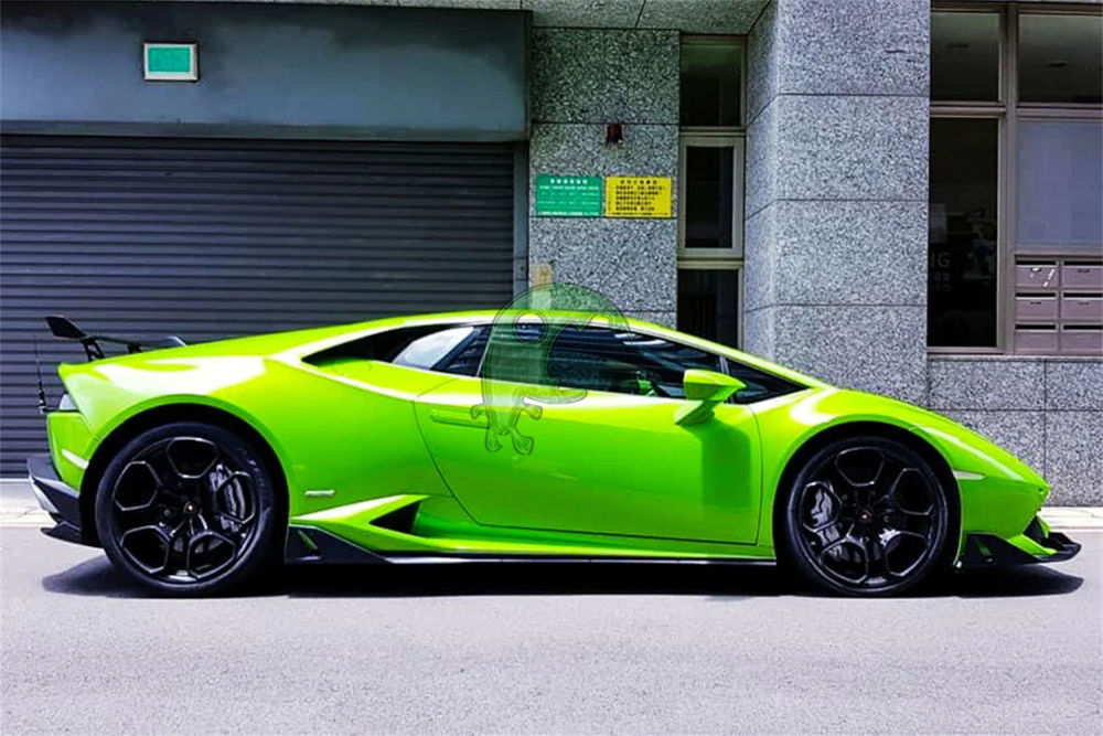 Carbon Fiber Side Skirt Blades for Lamborghini Huracan LP610/LP580 - Originali Aero Style