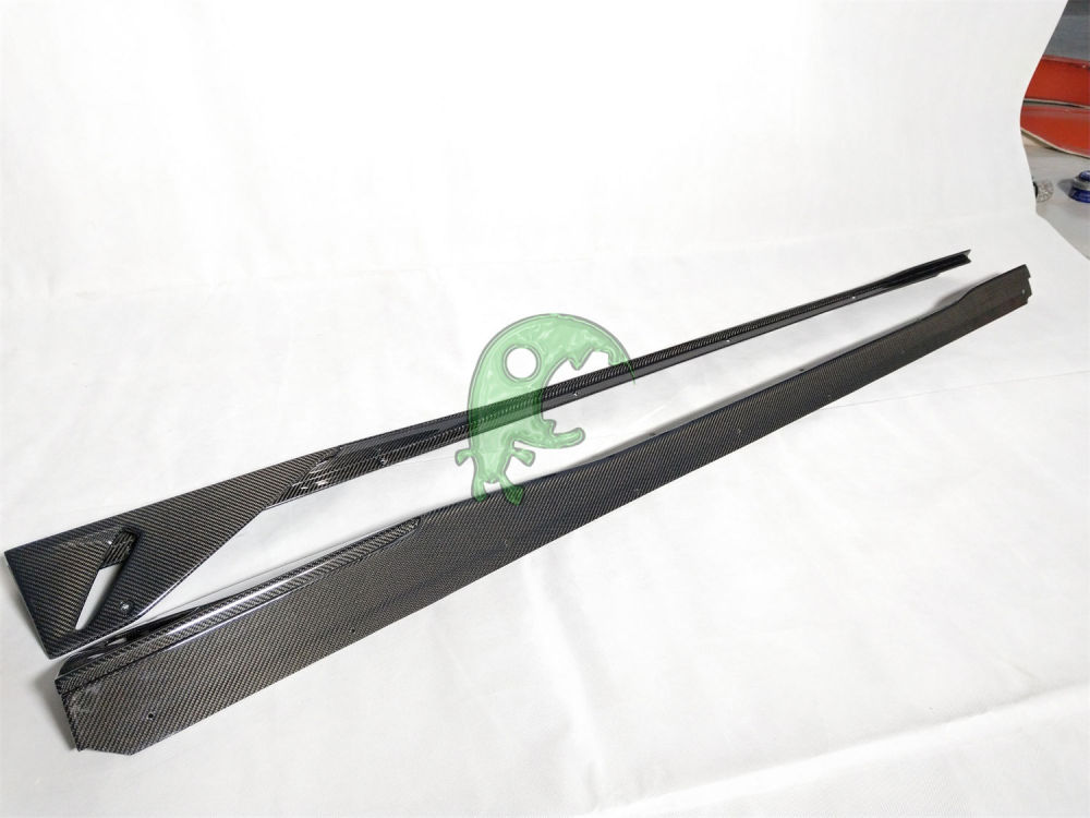 Carbon Fiber Side Skirt Blades for Lamborghini Huracan LP610/LP580 - Originali Aero Style