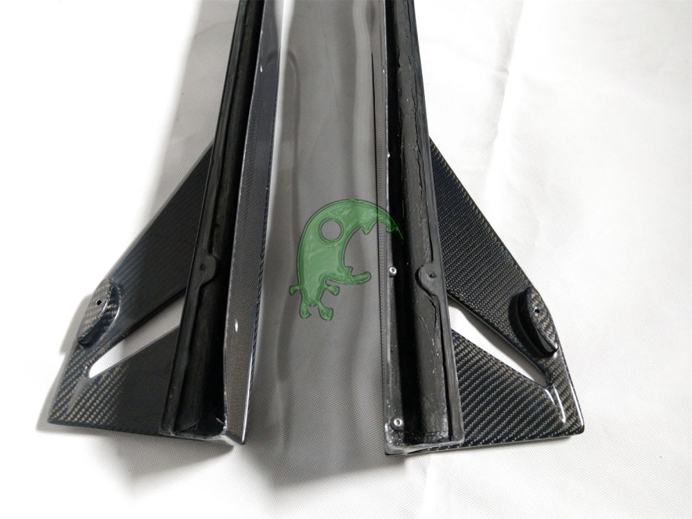 Carbon Fiber Side Skirt Blades for Lamborghini Huracan LP610/LP580 - Originali Aero Style