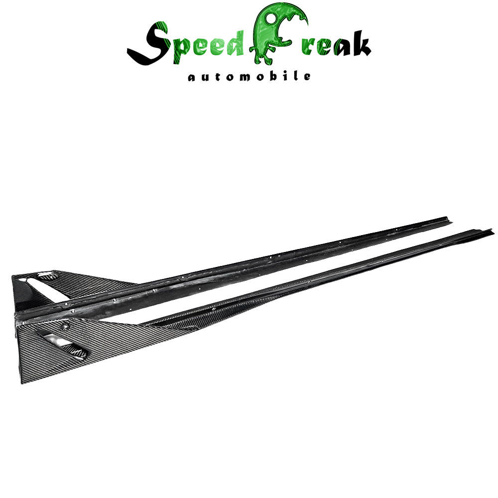 Carbon Fiber Side Skirt Blades for Lamborghini Huracan LP610/LP580 - Originali Aero Style