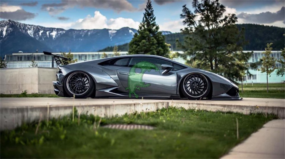 Carbon Fiber Side Skirt Underboard for Lamborghini Huracan LP610/LP580 - LB Style