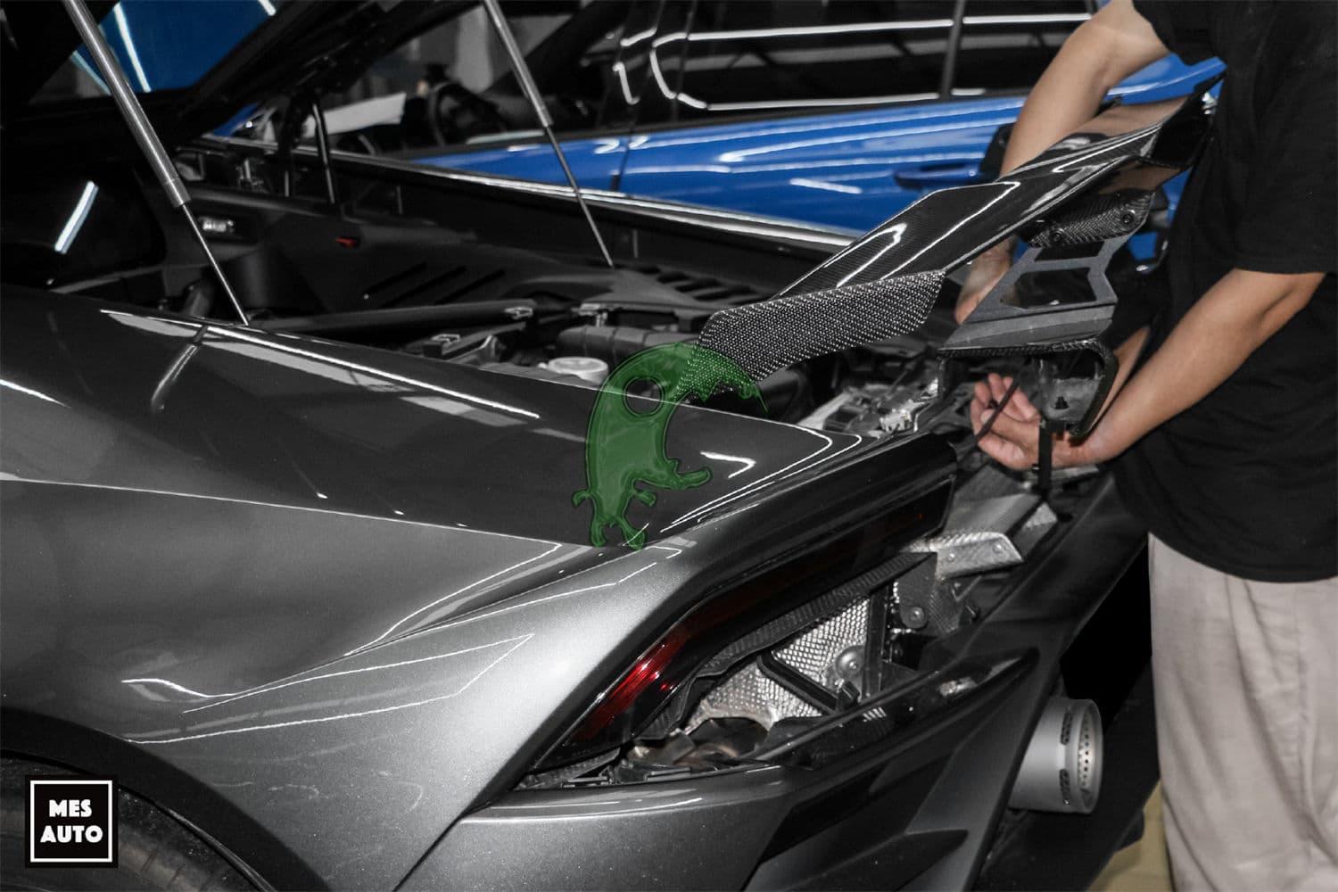MAD Style Carbon Fiber Rear Spoiler For Lamborghini Huracan LP610 lp580 gt wing 
