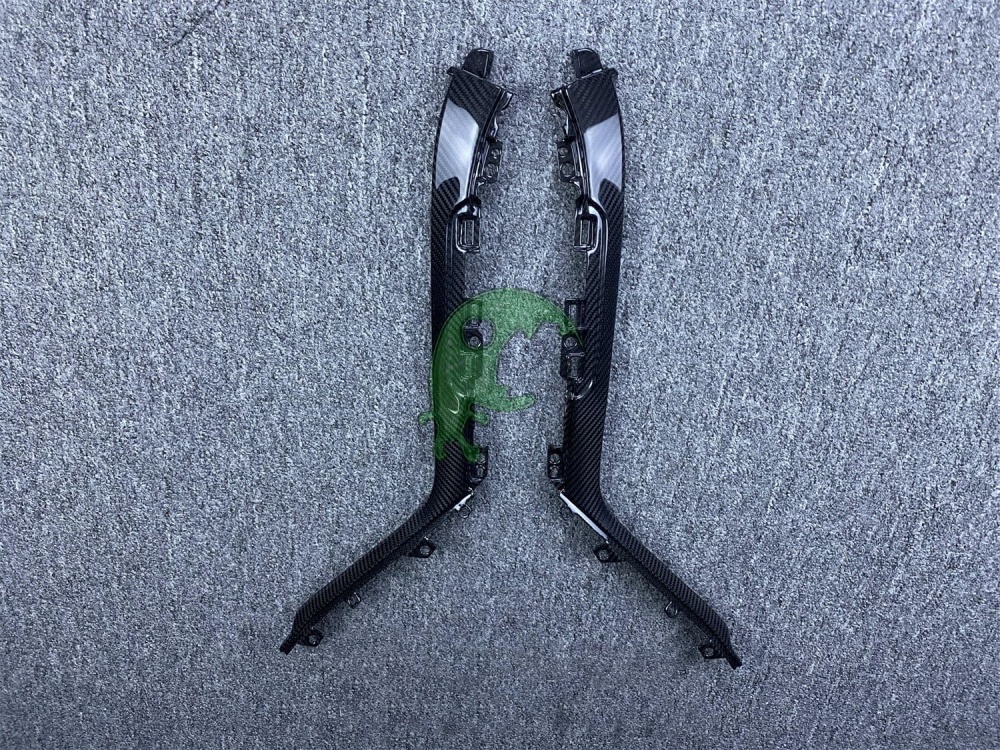 Dry Carbon Fiber Center Console Side Strips Interiors Kits for Lamborghini Huracan LP610/LP580