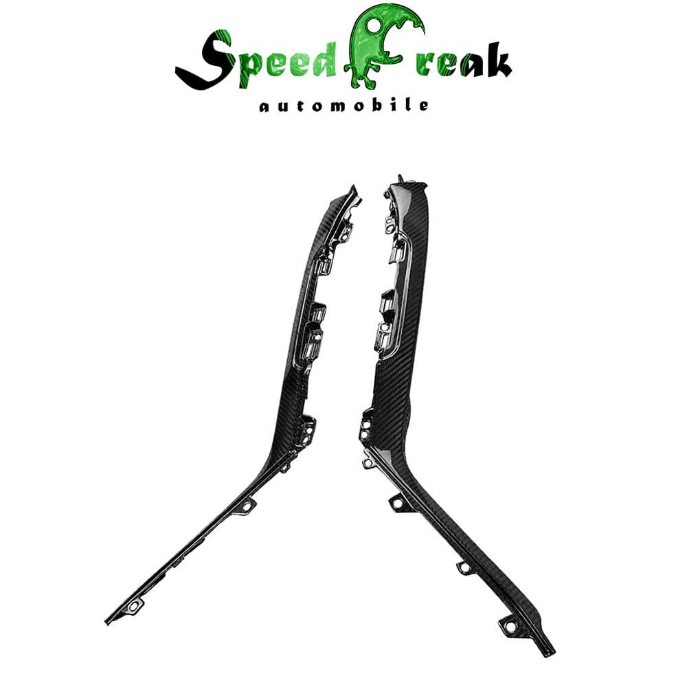 Dry Carbon Fiber Center Console Side Strips Interiors Kits for Lamborghini Huracan LP610/LP580