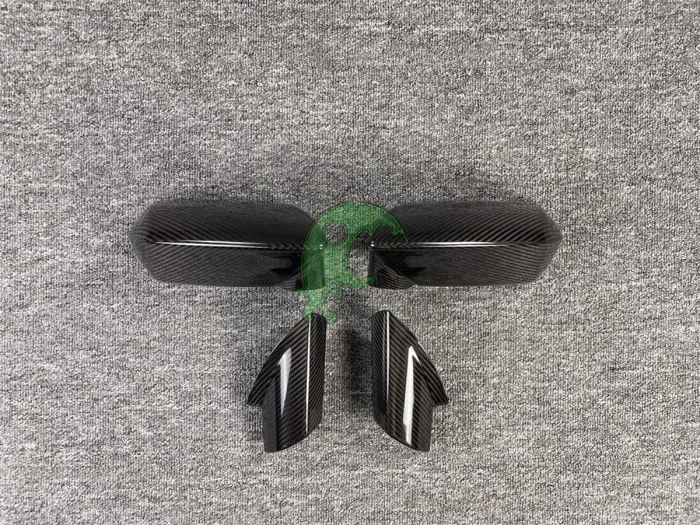 Dry Carbon Fiber Side Mirror Housing for Lamborghini Huracan LP610/LP580/EVO (Replacement Parts)