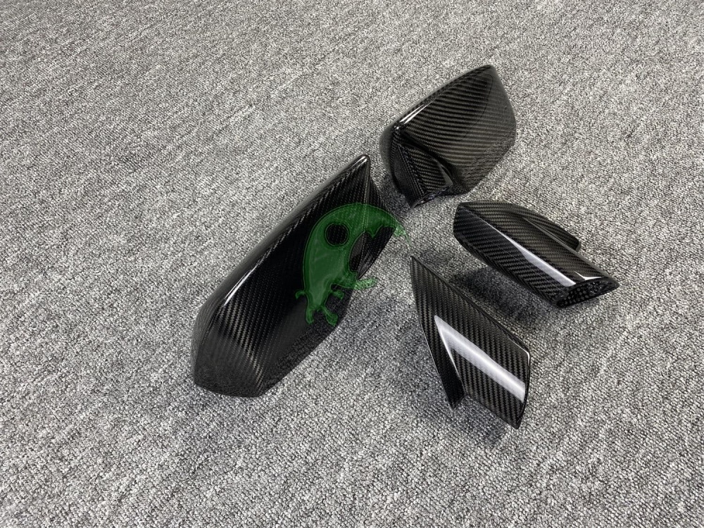 Dry Carbon Fiber Side Mirror Housing for Lamborghini Huracan LP610/LP580/EVO (Replacement Parts)