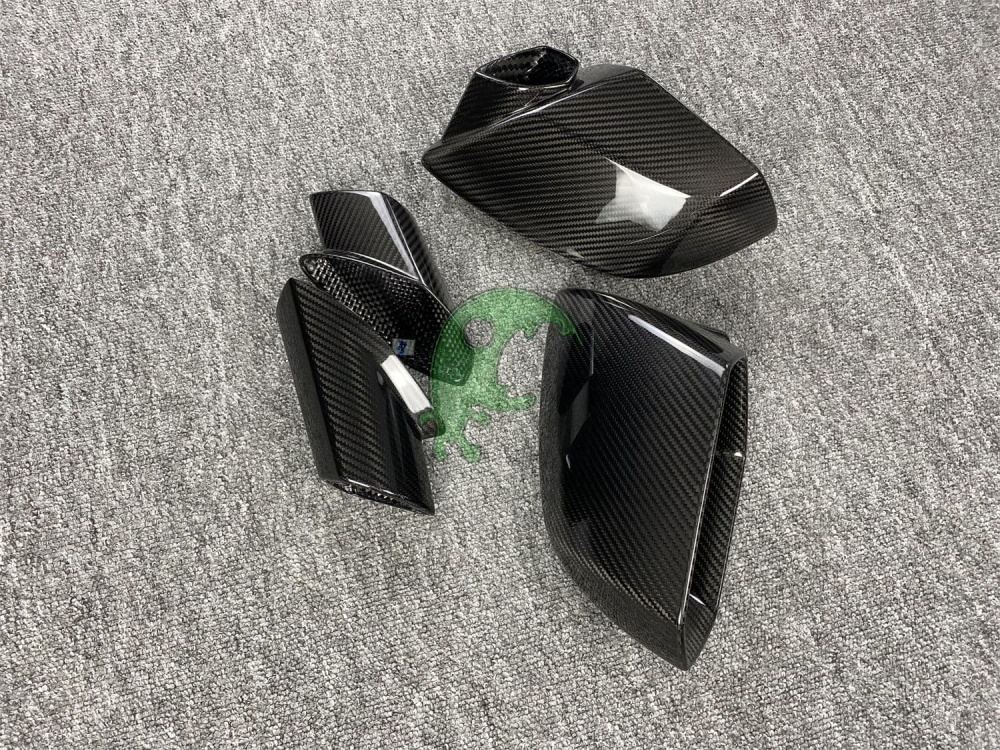 Dry Carbon Fiber Side Mirror Housing for Lamborghini Huracan LP610/LP580/EVO (Replacement Parts)
