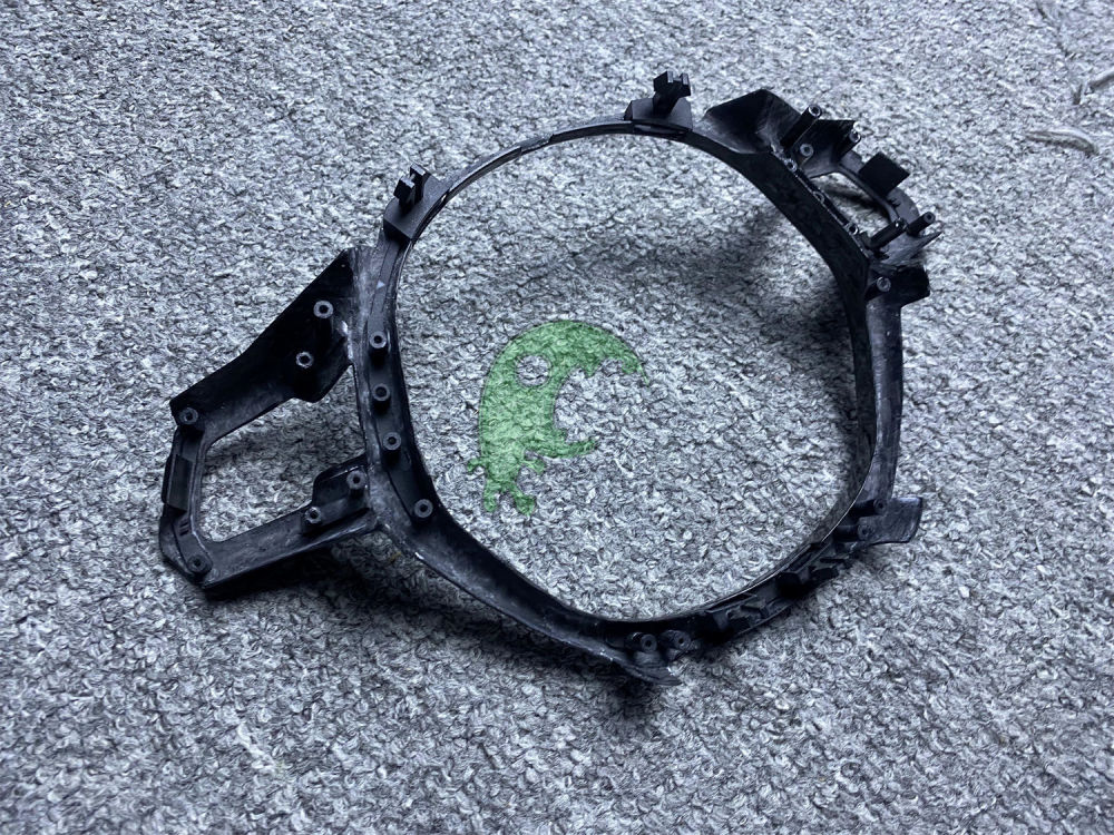 Dry Carbon Fiber Steering Wheel Center Trim Interiors Kits for Lamborghini Huracan LP610/LP580
