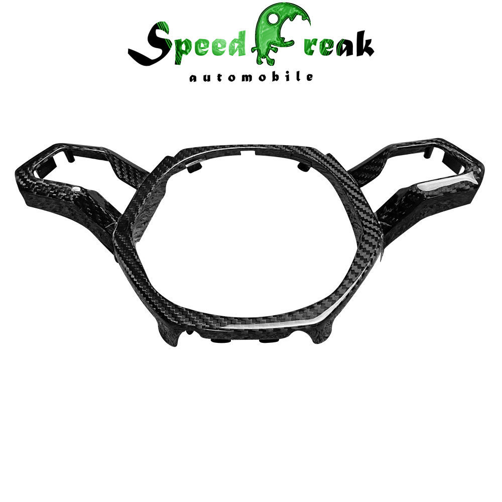 Dry Carbon Fiber Steering Wheel Center Trim Interiors Kits for Lamborghini Huracan LP610/LP580
