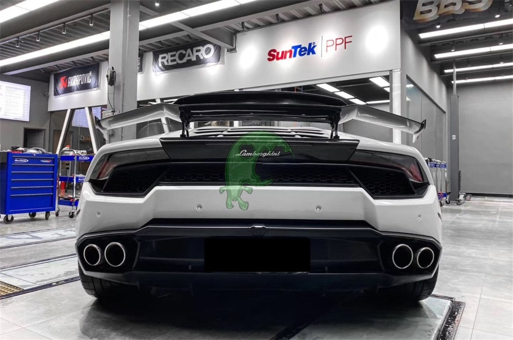 Carbon Fiber Rear Spoiler GT Wing for Lamborghini Huracan LP610/LP580 - MAD Style