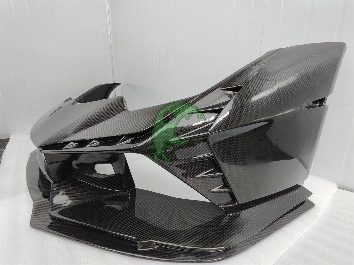 Tecnica Dry Carbon Fiber Front Bumper For Lamborghini Huracan LP610 LP580 EVO bodykit body kit
