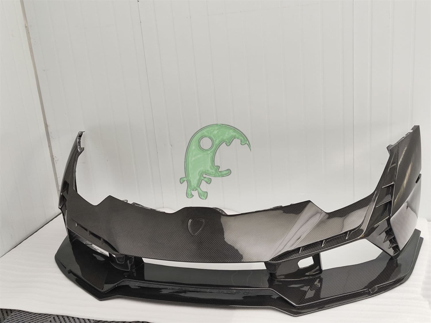 Tecnica Dry Carbon Fiber Front Bumper For Lamborghini Huracan LP610 LP580 EVO bodykit body kit