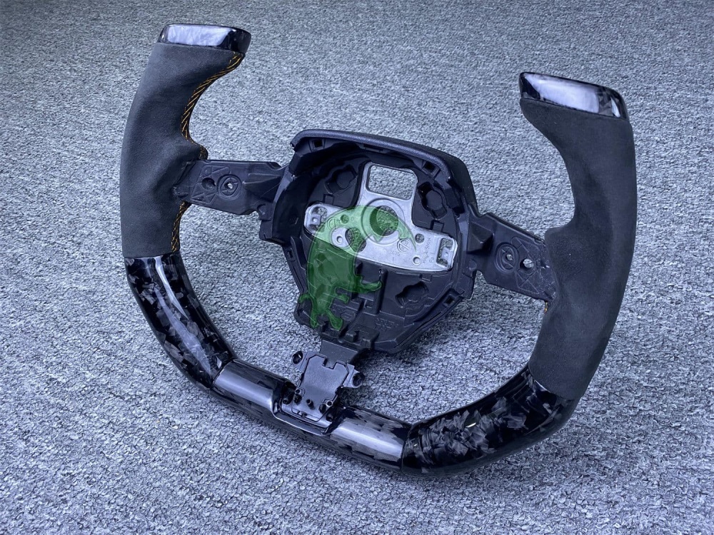Custom Made Carbon Fiber Steering Wheel for Lamborghini Huracan LP610/LP580/EVO - F1 Racing Style
