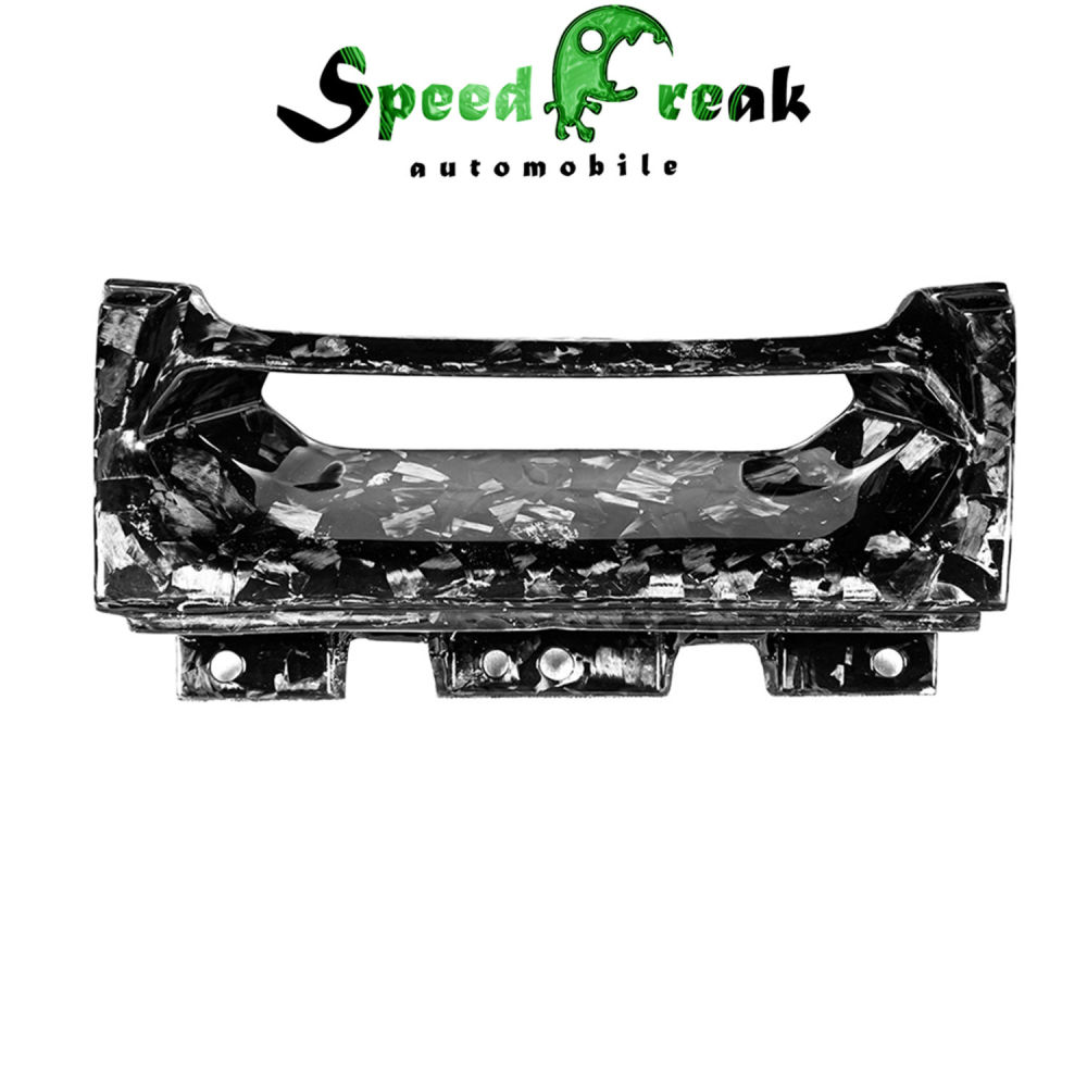 Dry Carbon Fiber Center Display Dash Trim Interior Kit for Lamborghini Huracan LP580/LP610/EVO/Tecnica (Replacement Parts)