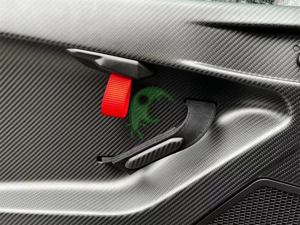 Dry Carbon Fiber Door Panel Plates for Lamborghini Huracan LP610/LP580/EVO