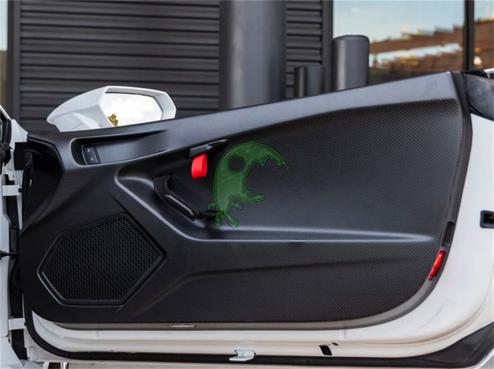 Dry Carbon Fiber Door Panel Plates for Lamborghini Huracan LP610/LP580/EVO