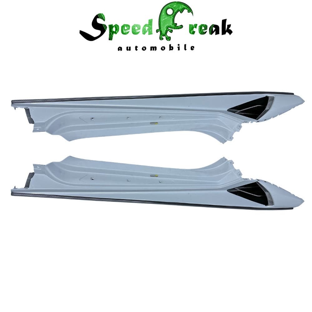Dry Carbon Fiber Side Skirt for Lamborghini Huracan LP610/LP580/EVO - STO Style