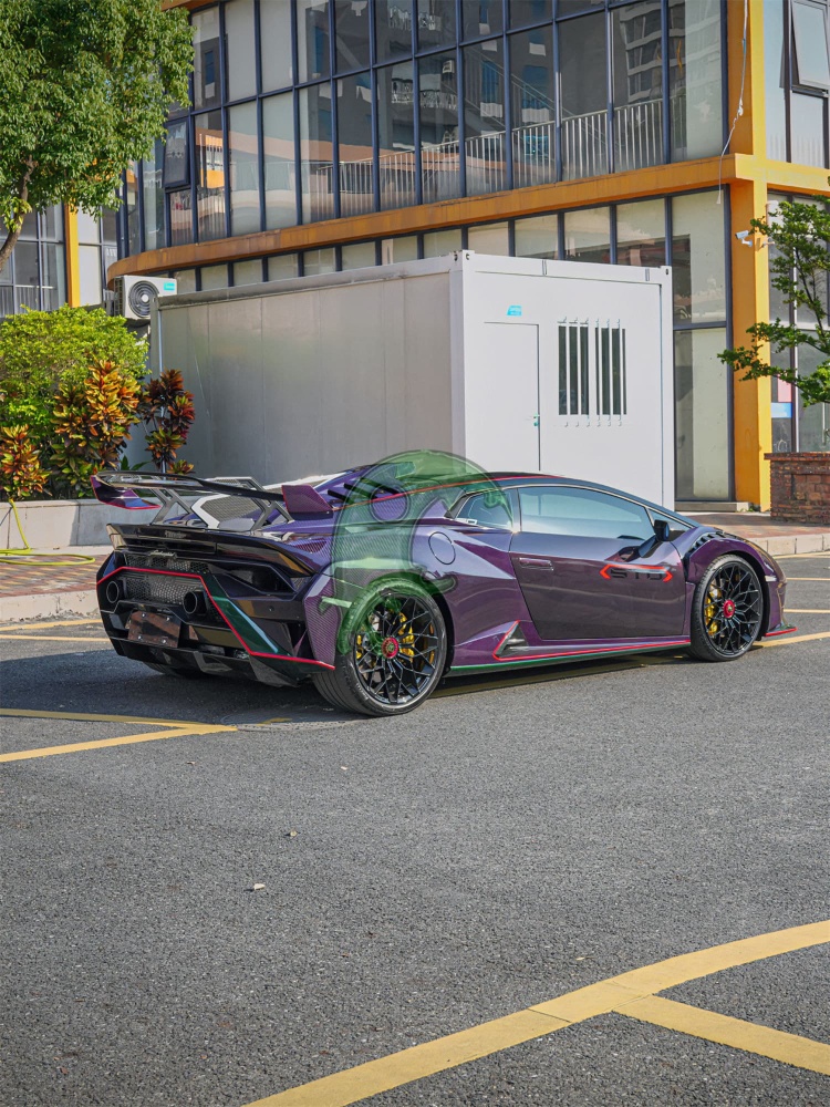 STO 1:1 Convert Dry Carbon Fiber Body Kit for Lamborghini Huracan LP610/LP580/EVO