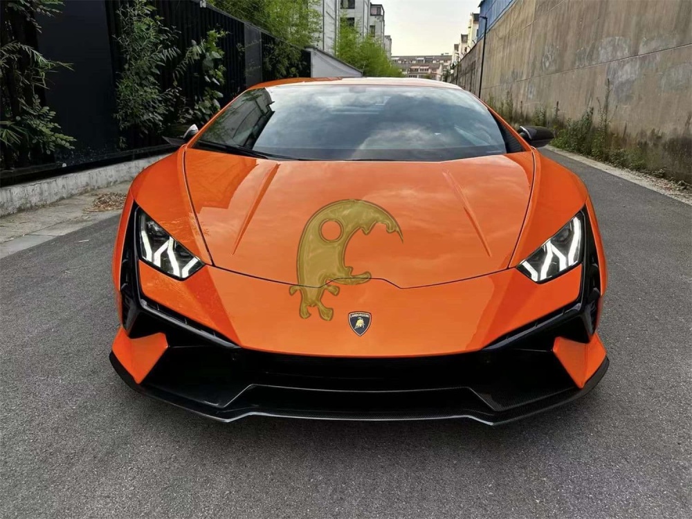Dry Carbon Fiber Front Bumper for Lamborghini Huracan LP610/LP580/EVO - Tecnica Style