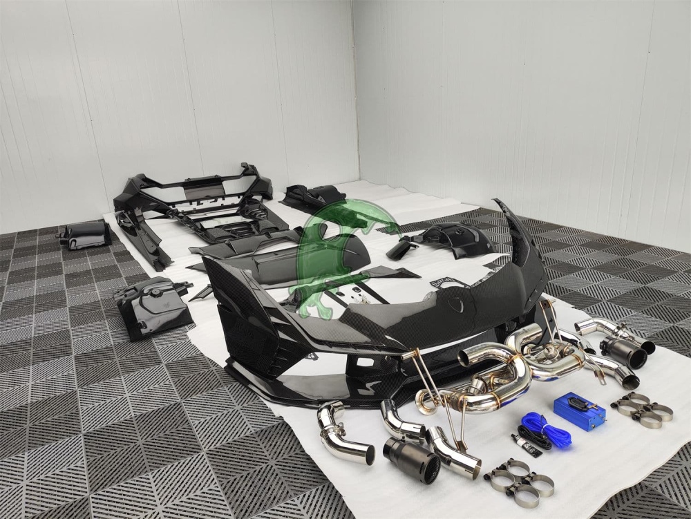 Full Conversion Tecnica Style Body Kit for Lamborghini Huracan LP610/LP580/EVO - Dry Carbon Fiber Bodykit