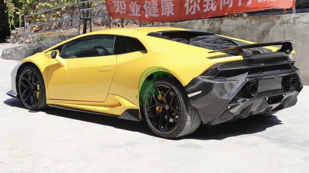 Full Conversion Tecnica Style Body Kit for Lamborghini Huracan LP610/LP580/EVO - Dry Carbon Fiber Bodykit