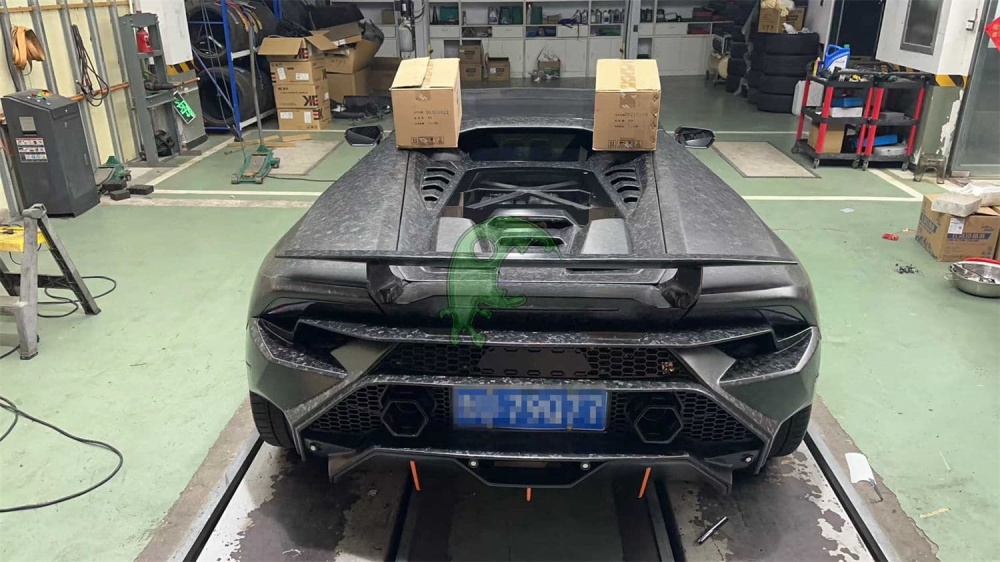 Full Conversion Tecnica Style Body Kit for Lamborghini Huracan LP610/LP580/EVO - Dry Carbon Fiber Bodykit