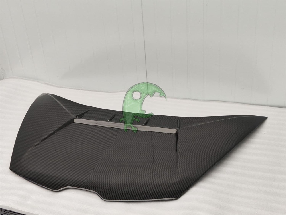 Dry Carbon Fiber Front Hood for Lamborghini Huracan LP610/LP580/EVO - Tecnica Style