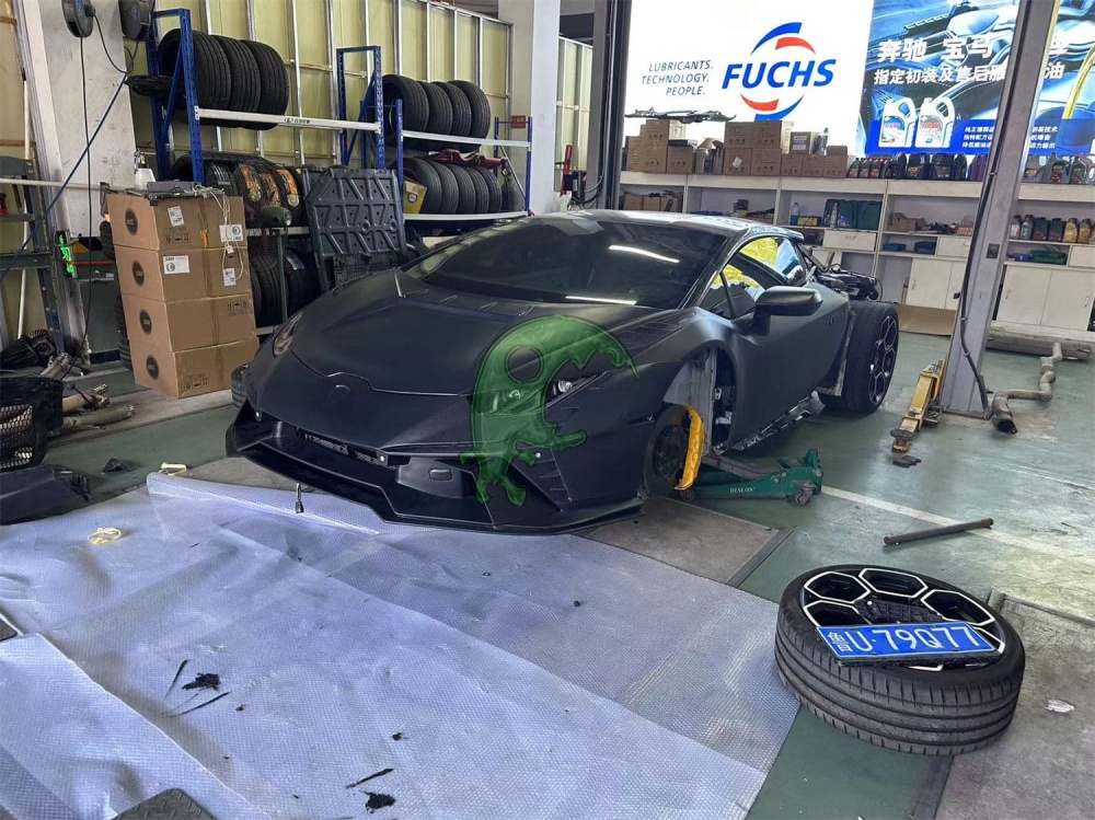 Full Conversion Tecnica Style Body Kit for Lamborghini Huracan LP610/LP580/EVO - Dry Carbon Fiber Bodykit