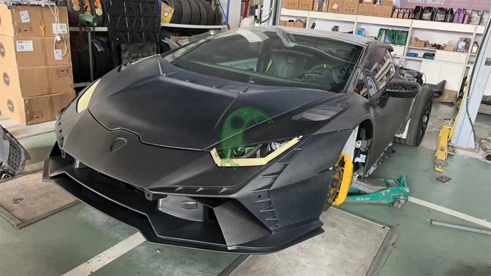 Full Conversion Tecnica Style Body Kit for Lamborghini Huracan LP610/LP580/EVO - Dry Carbon Fiber Bodykit