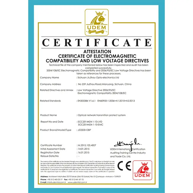 Dual fiber LC TOSA (high speed long distance, with isolator)