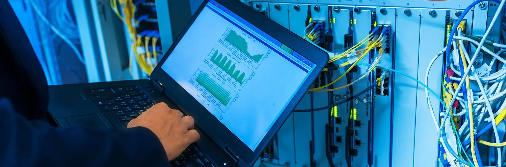 What's going on with the decline in data center switch sales?