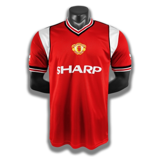 1985 Manchester United home