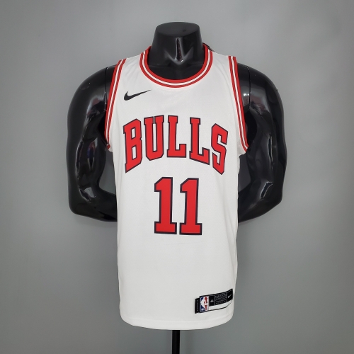 DeROZAN Chicago Bulls white NBA jersey Size S-XXL