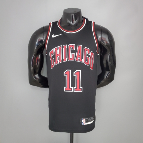 DeROZAN#11 Chicago Bulls black NBA jersey Size S-XXL