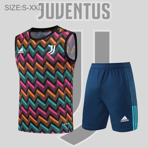 22/23 Juventus vest training suit kit color plaid S-XXL