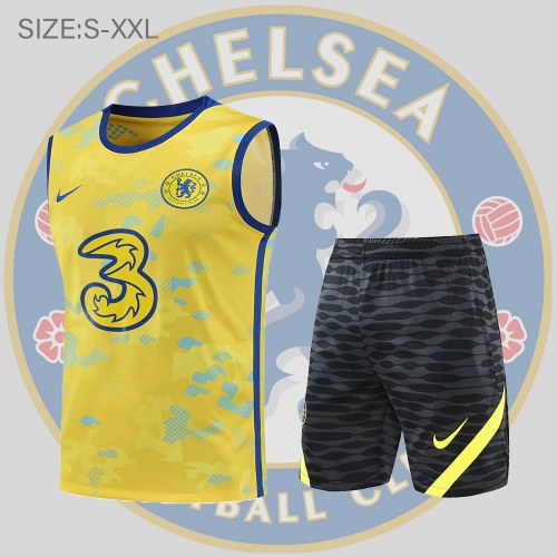 22/23 Chelsea vest training suit kit yellow S-XXL