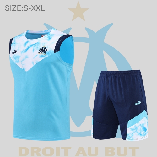 22/23 Marseille vest training suit kit blue S-XXL