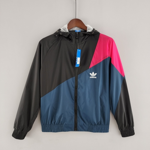 Windbreaker  Black Blue Red S-XXL