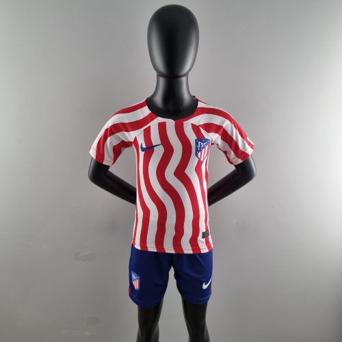 22/23 kids Atletico Madrid home size:16-28