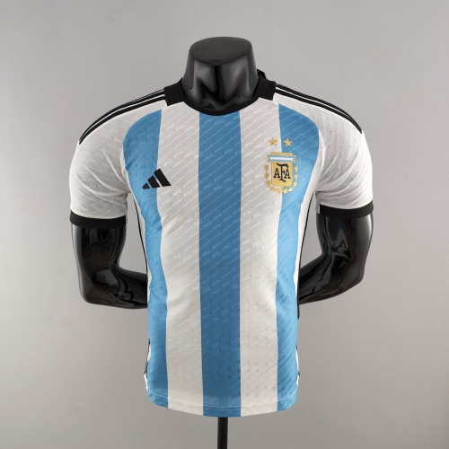2022 player version Argentina home S-XXL