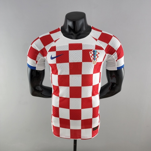 2022 player version Croatia home S-XXL