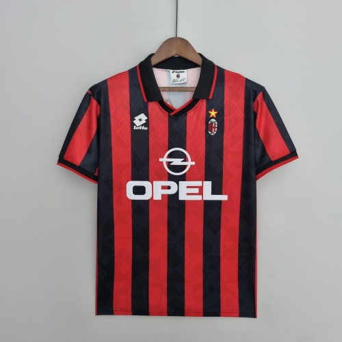 Retro 95/96AC Milan home S-XXL