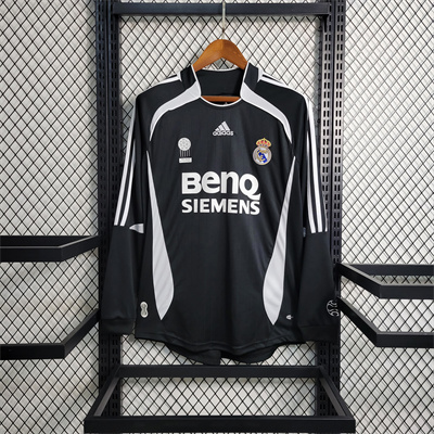 Retro 06-07 Real Madrid Two Guest Long Sleeve