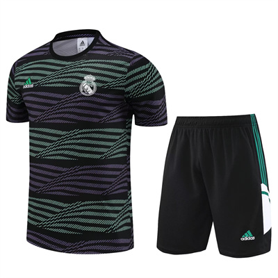 23-24 Real Madrid Printed Short Sleeve Set