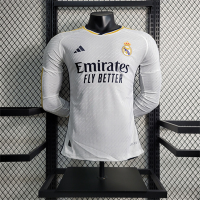 23-24 Players Real Madrid's home long-sleeved