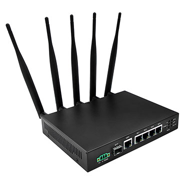 Toputel RG4000 Quint Ethernet Industrial Wireless WIFI LTE Router