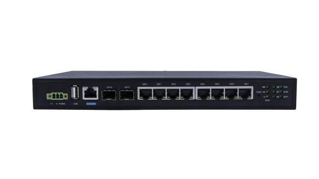 TOPTEL RG3000-E8 Octal Ethernet High Speed Industrial Router