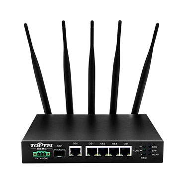 Toputel RG4000 Quint Ethernet Industrial Wireless WIFI LTE Router