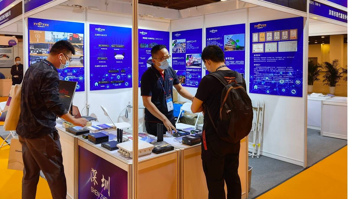 Toputel Technology successfully presented its feature products in PT EXPO CHINA